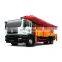 Б/у Concrete Truck Mounted Pumps Zoomlion 40.5m 40X - 5RZ с резиновым шлангом