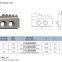 Oil tube threading inserts