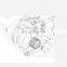 Diesel engine ISB6.7 3972734 alternator