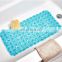 Microfiber memory anti-slip safety thickened absorbent fold shower mat non-slip pvc bathroom suction bath mat custom