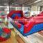 Outdoor mobile Blow up meltdown game inflatable wipeout ball course for sale