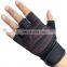 Half Finger Power Weightlifting Glove Fitness Glove with Wrist Wrap Support