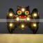 Halloween Decoration Plastic Bat Shaped LED Lamp Table Light