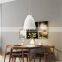Modern Industrial White Aluminum Pendant Lamp For Home Decor