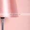 Hot sale custom design creative glass ball pink cheap table lamps metal for hotel
