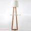 Retro floor lamp hotel wooden light fixture wooden base floor standing lamps for home goods hotel