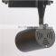 black shell straight type 30w COB spotlight LED track lights the exhibition hall clothing store lights