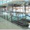 Outside tempered laminated glass railing/Balcony frameless glass balustrade