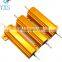 RX24-50W Aluminum Housing Resistance 1K 1R 6R 8R 10R 4R 50W 30ohm 100R resistor