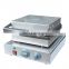Factory OEM Customized  Restaurant Stainless Steel Commercial 4 Square Waffle Maker
