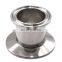 Tri Clamp Reducer Mnpt with Triclamp Side Port for Butane Extraction