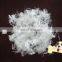 raw white and color polypropylene yarn waste