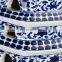 Jingdezhen blue and white ancient ceramic pagoda figurine for decoration