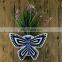 Hot Sale decorative blue and white porcelain wall hanging flower vase