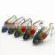 45mm 13g 60mm 18g sinking Fishing Lures Soft Fish VIB Lure  jig head Soft vibe lure