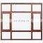 Aluminium door and windows black color finish aluminium casement window for home design