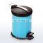 20L stainless steel PP lid step pedal plastic dustbin food waste bin