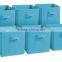 Non-woven home storage boxes ,storage bins in set of 6