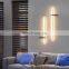 Linear Black and White Aluminum Wall Lamp Hotel Room Wall Light Garden Decoration Outdoor Waterproof Wall Lighting