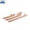 Strong corrosion resistance copper earth rod pure copper earth for sale