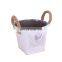 New Design Wholesale Home Decorative Garden Plants Antique White Color Hemp Rope Hanging Painting Flower Pots With Spout Flower Vase