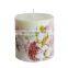White Color Customized Packing Luxury Eco Friendly Scented Candles