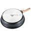 OEM Die Cast Non Stick Frying Pan Bakelite Handle Cooking Pots And Pans Smoke Less Deep Fry Cast Aluminum Cooking Pot