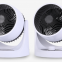 Air circulation warm fan cold and warm two electric heaters three electric heaters home remote control heater（Wechat:13510231336）