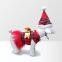 Pet Clothes/ Christmas Dog Clothes/ Golden Bow Clothes for Dog/ Bow Plaid Skirt Dog Dresses/