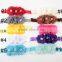 Wholesale hot selling 3 Chiffon flowers girl dress elastic headbands hair accessories MY-AB0043