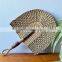Vintage Bolga Hand Fan, Natural Woven Straw Seagrass Fan Wall Decor Rustic Art Decor Cheap Wholesale
