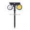 SOLAR LIGHT Solar Spotlights,  2-in-1 LED Landscape Solar Lights, 180 degree Adjustable Waterproof Outdoor Security