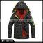 Reflective Hooded Waterproof Outdoor Stripe Family Sportswear