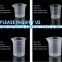 50ml 100ml 150ml 200ml 250ml 300ml 400ml 500ml Graduated Measuring Cups Plastic Beaker