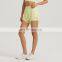 Wholesale Quick Dry Mesh 2 In 1 Sexy Yoga Gym Running Shorts Breathable Lycra Workout Sports Fitness Wear Manufacturer For Women