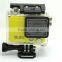 2015 the hot selling action camera with wifi and 170 degree wide angle sports camera