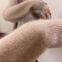 2025 newest  style 100% wool women fashion sweater soft fuzzy brush sweater