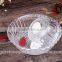 High quality clear glass salad bowl set/cheap glass bowls