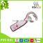 Hot Sale Advertising Customized Pvc Bottle Opener