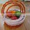 fruit basket, wicker basket