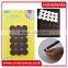 brown colour adhesive felt pad with strong adhesive tape