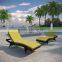 Rattan Outdoor Deck Chair Beach Wicker Lounge Chair Rattan Deck Chair