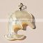 2016 New Product Dolphin White Mother of Pearl Shell Pendant MOP Shell Dolphin Pendant