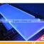 store lighted display panel LED clear acrylic display shelf