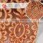 Factory orange fall plate embroidered lace fabric samples of lace for dresses