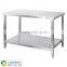 Kitchen Work Table With Drawers/Table Base Stainless Steel/Stainless Steel Salad Table (SY-WT69S SUNRRY)