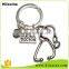 Factory Wholesale Custom Metal Stethoscope Keychain