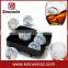 FDA approved promotional silicone ball shaped ice cube tray