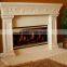 Sandstone fireplace frame