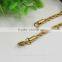 Alibaba Byzantine Stainless Steel Chain Necklace & 18k Gold Bracelet tribal necklace for Men Jewelry